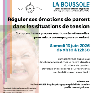 Réguler ses émotions de parent dans les situations de tension