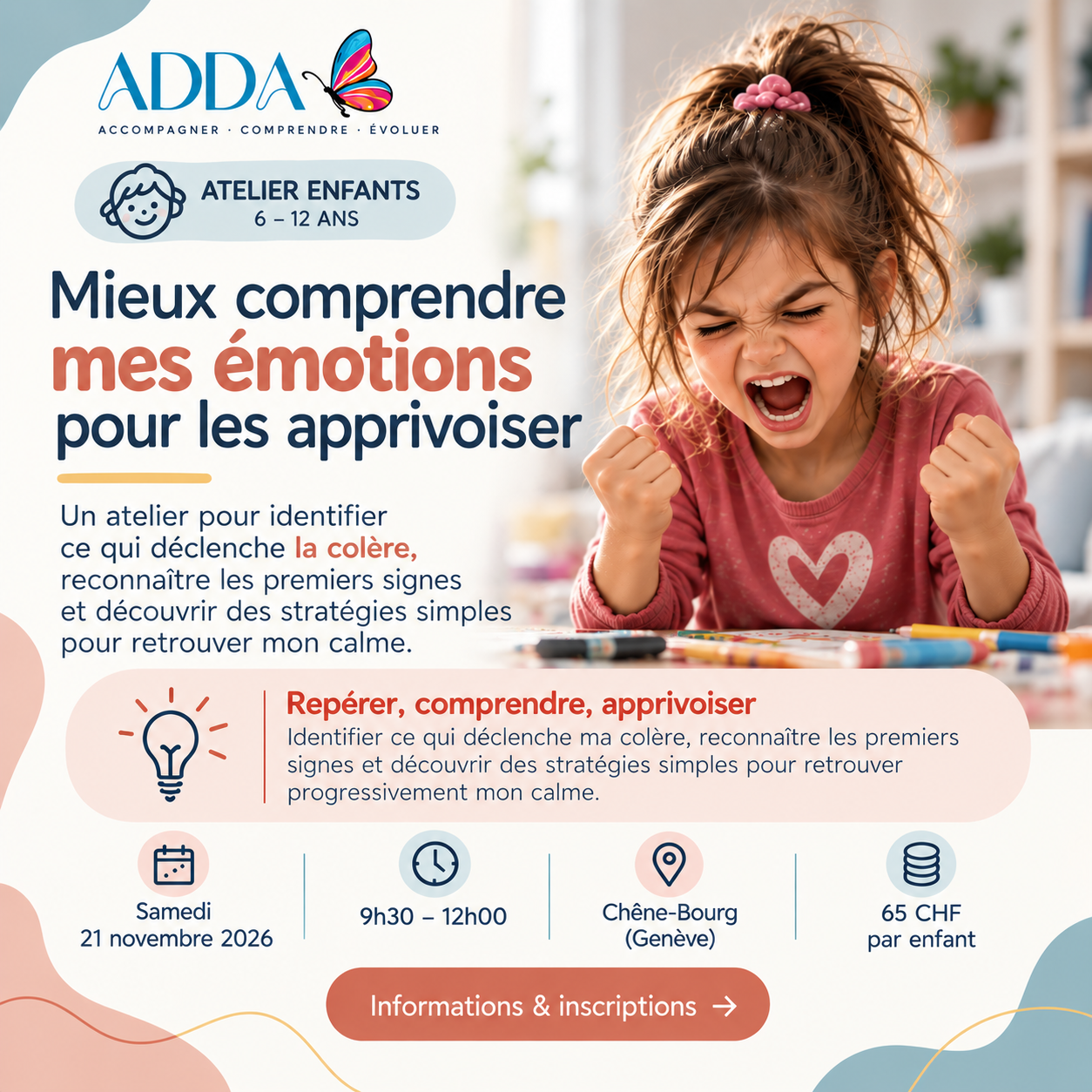 Attention, mon volcan se réveille ! — Enfants 6–12 ans